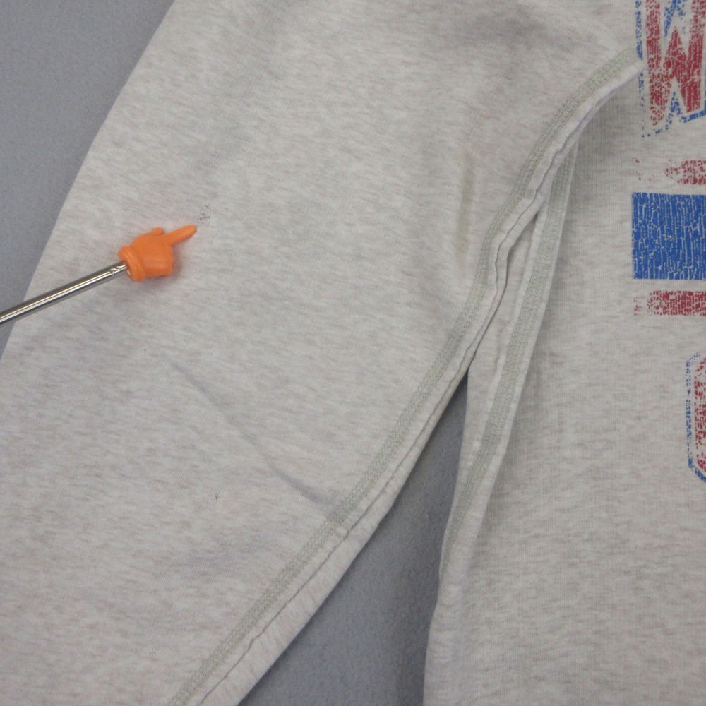 CCM NHL Washington Capitals Sweatshirt Mens XL Gray Distressed Pullover Crewneck - Picture 7 of 13